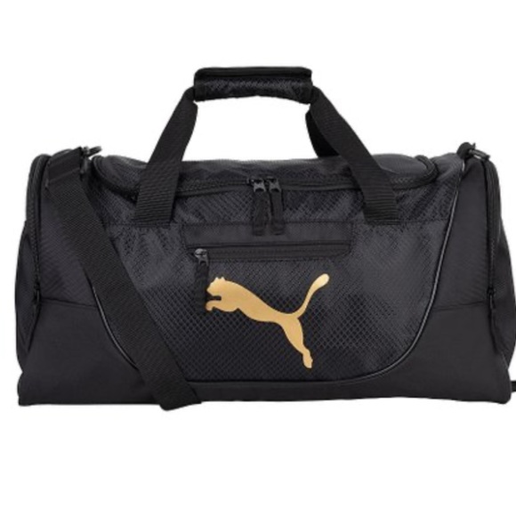 Puma Bags Puma Black And Gold Evercat Contender 3 Duffel Bag Poshmark